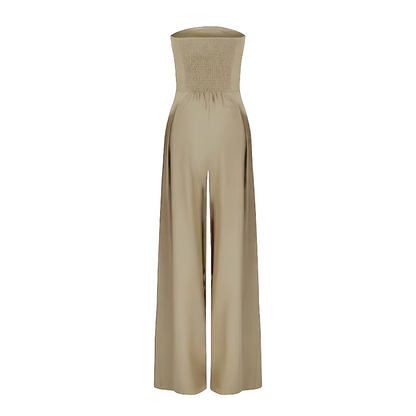 Mono Mujer sin Tirantes Estilo Elegante