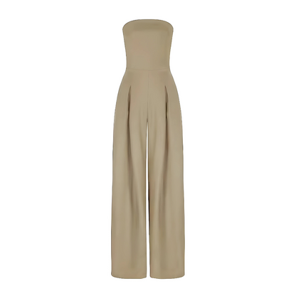 Mono Mujer sin Tirantes Estilo Elegante