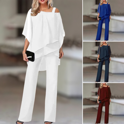 Conjunto Mujer Fluido Versátil para Cócteles y Fiestas