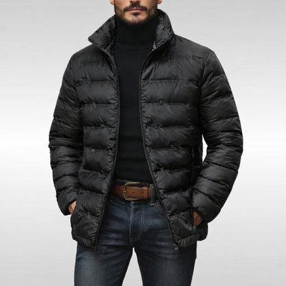 Chaqueta Acolchada Hombre Resistente al Clima Estilo Moderno