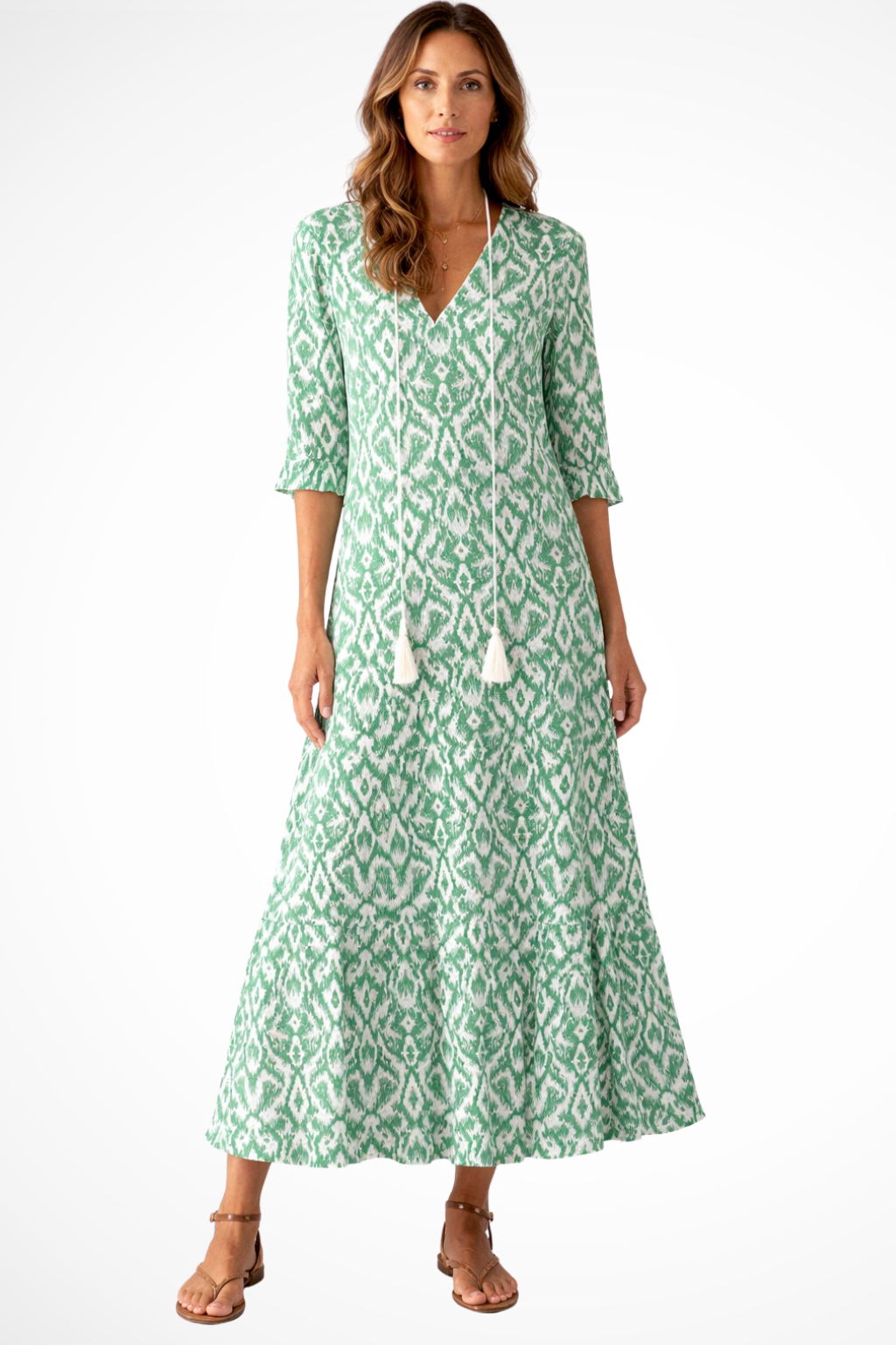 Vestido maxi mujer estilo bohemio playa