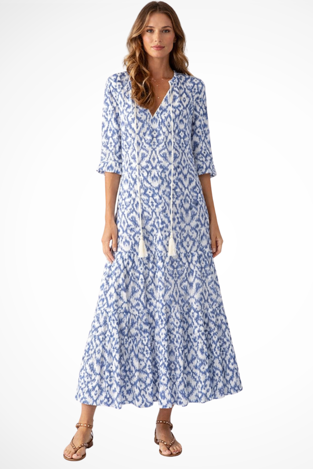 Vestido maxi mujer estilo bohemio playa - Mavetta