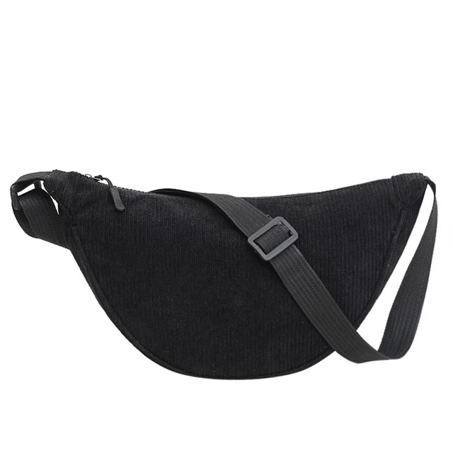 Bolso cruzado Mujer de Pana Ajuste Elegante