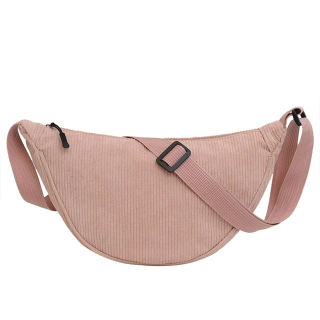 Bolso cruzado Mujer de Pana Ajuste Elegante