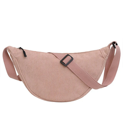 Bolso cruzado Mujer de Pana Ajuste Elegante