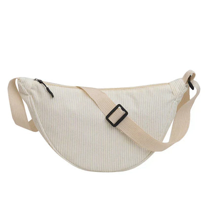 Bolso cruzado Mujer de Pana Ajuste Elegante