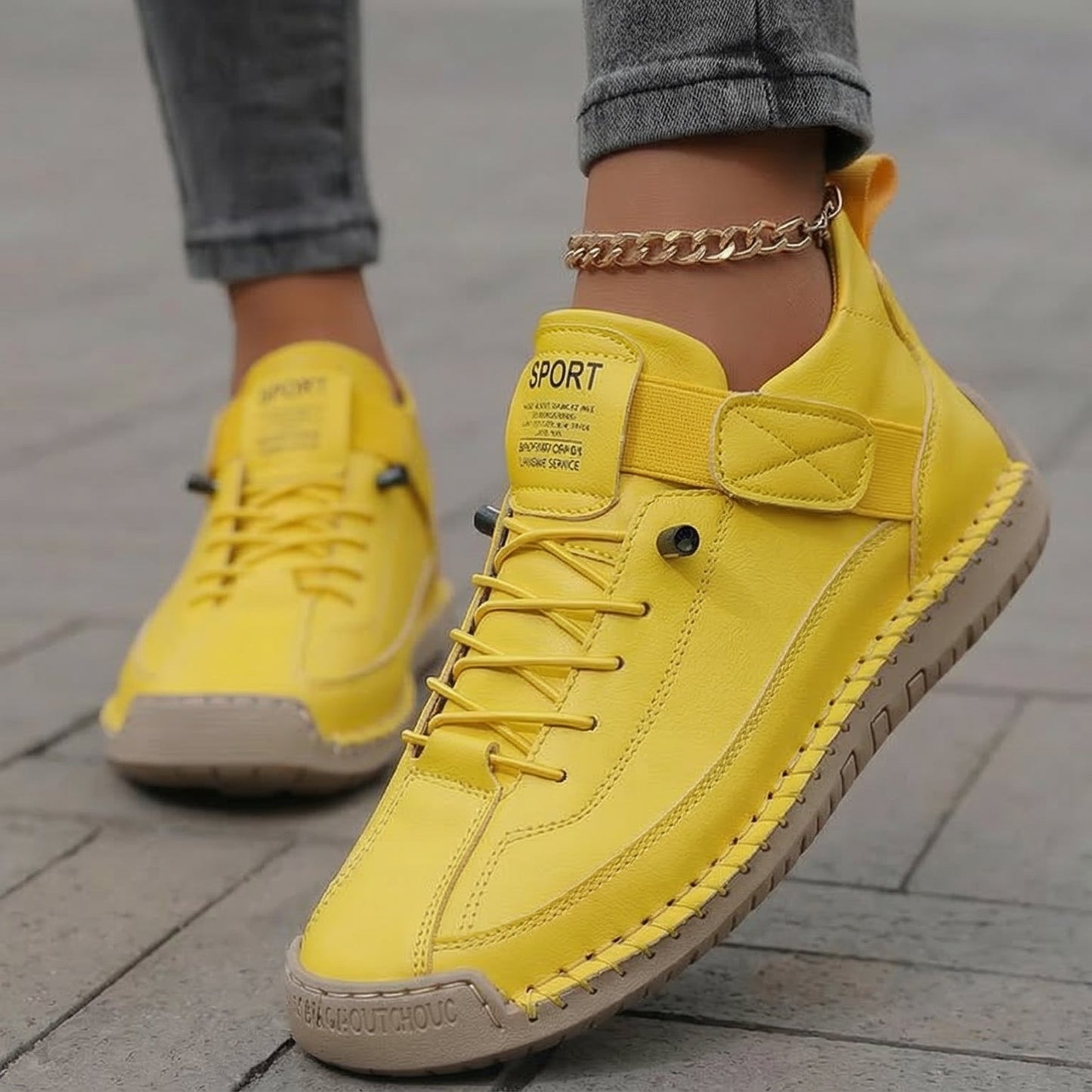 Zapatillas Ortopédicas Mujer Efecto Piel Cómodas