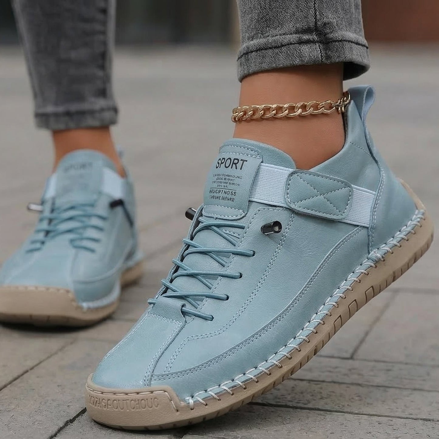 Zapatillas Ortopédicas Mujer Efecto Piel Cómodas