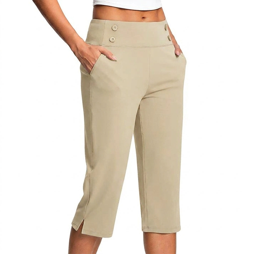 Pantalones Yoga Mujer Efecto Moldeador Ajuste Elegante