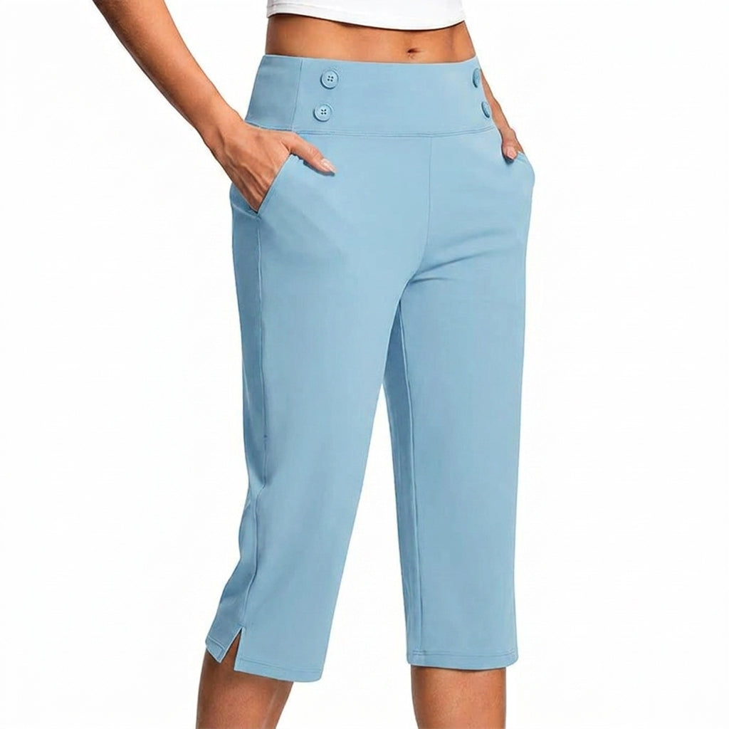 Pantalones Yoga Mujer Efecto Moldeador Ajuste Elegante