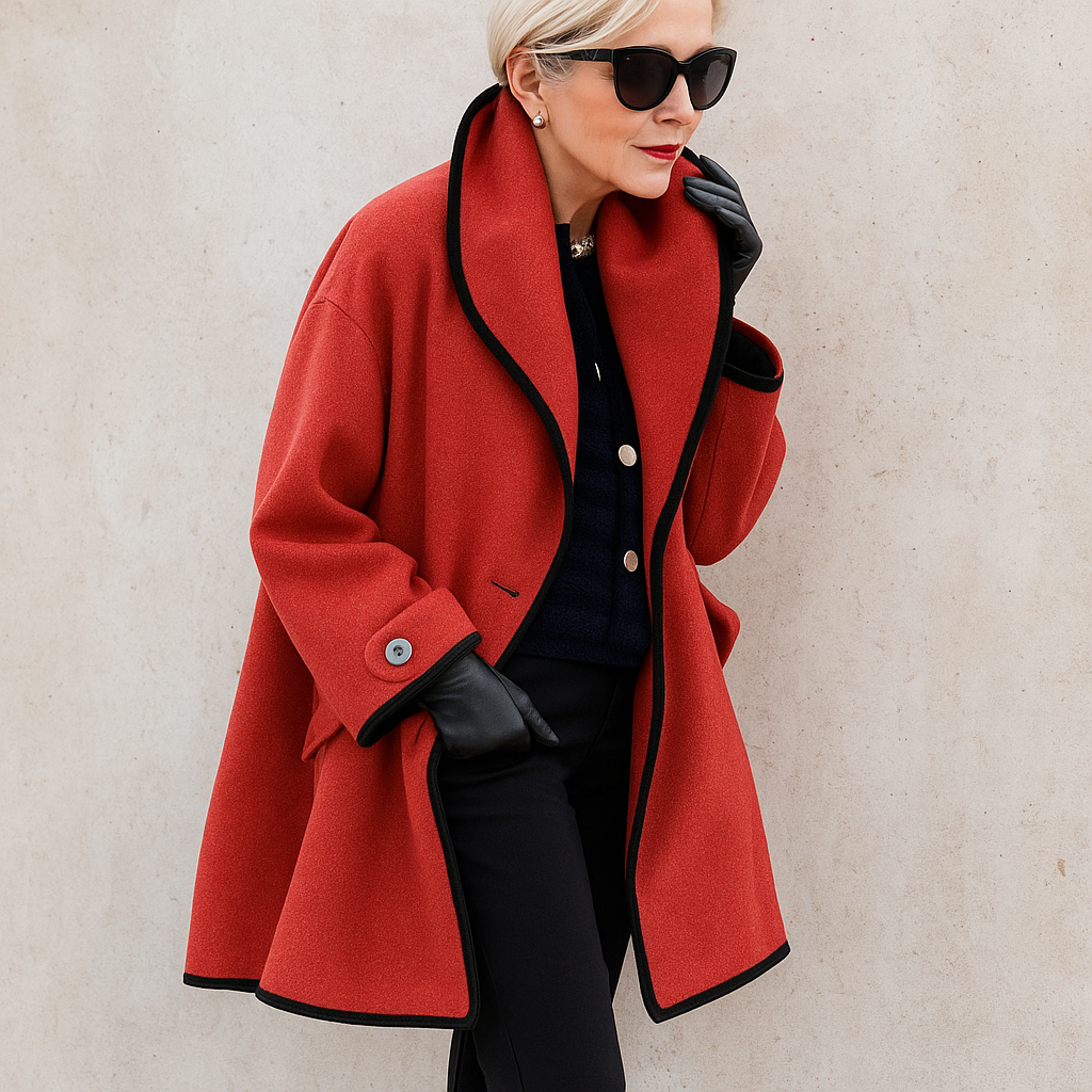 Abrigo Mujer Oversize Gabardina Invierno Diseño
