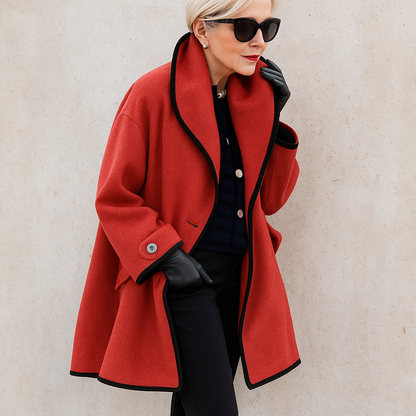 Abrigo Mujer Oversize Gabardina Invierno Diseño