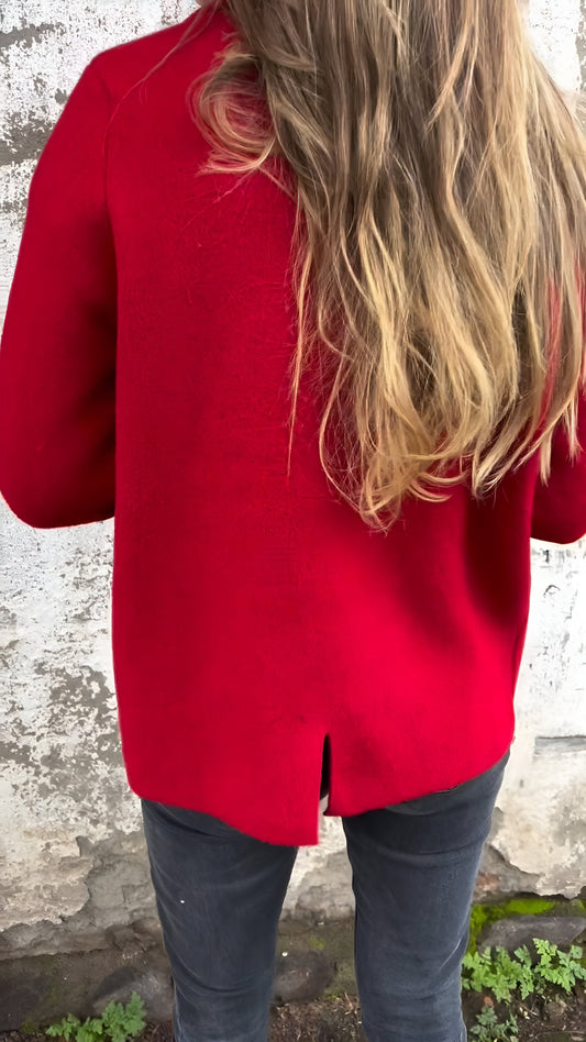 Chaqueta Mujer Clasica con Cremallera y Bolsillos - Mavetta