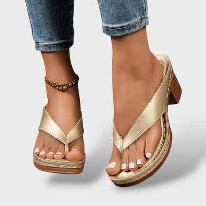 Sandalias mujer ortopédicas tacón cómodo - Mavetta