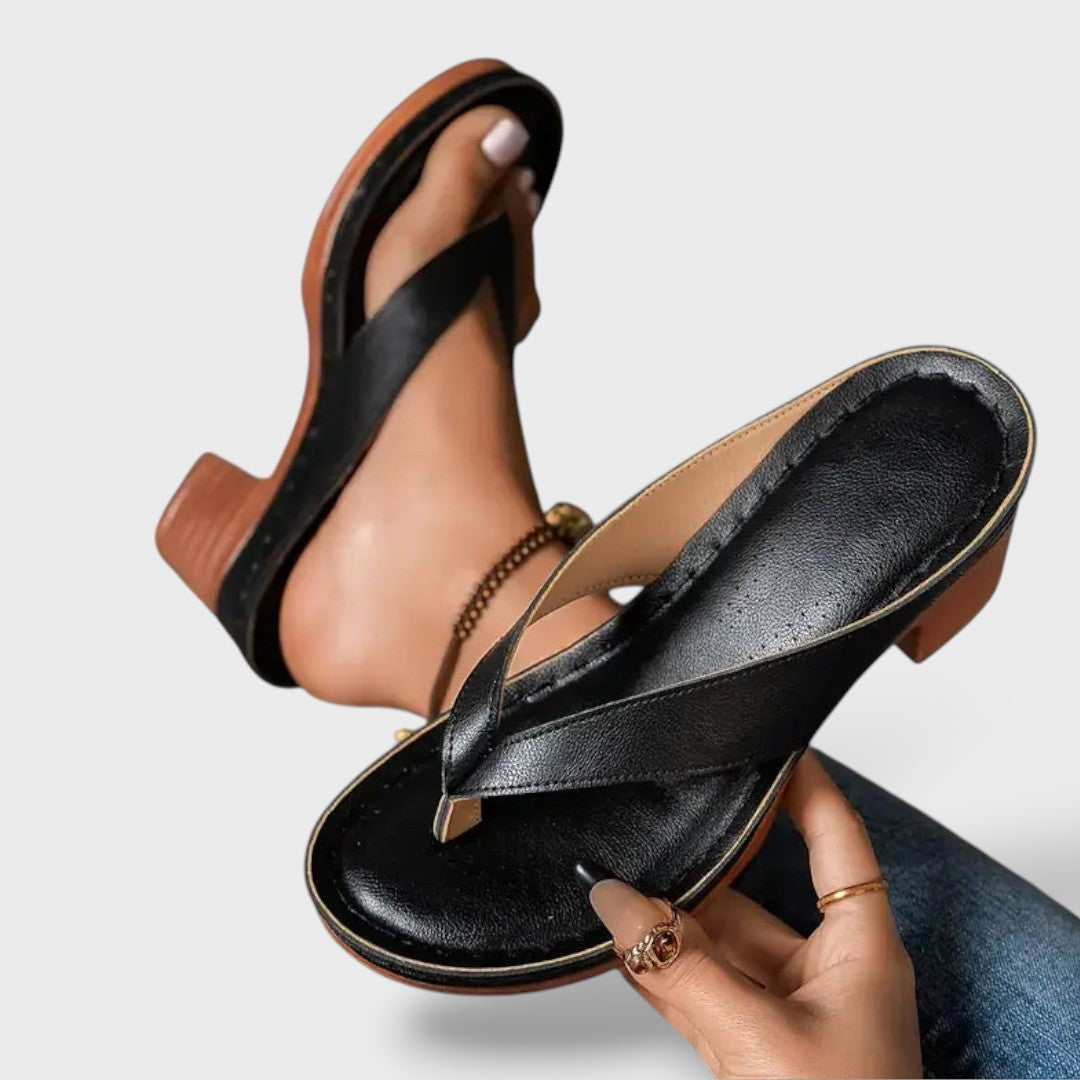 Sandalias mujer ortopédicas tacón cómodo