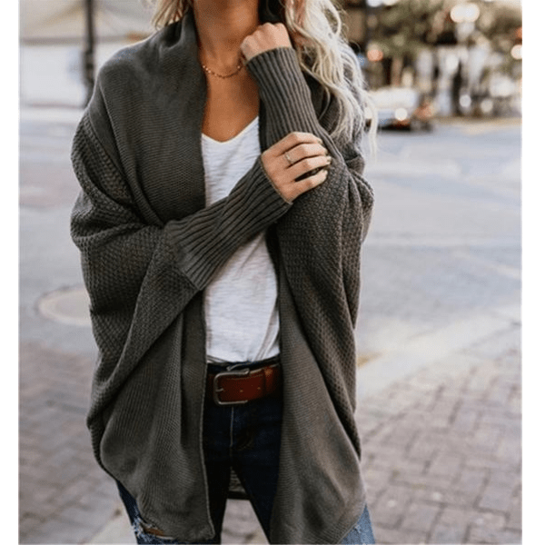 Chaqueta abierta mujer de punto manga larga - Mavetta