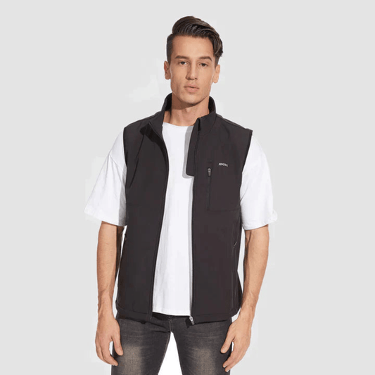 Chaleco Hombre con Cuello Alto Versátil - Mavetta