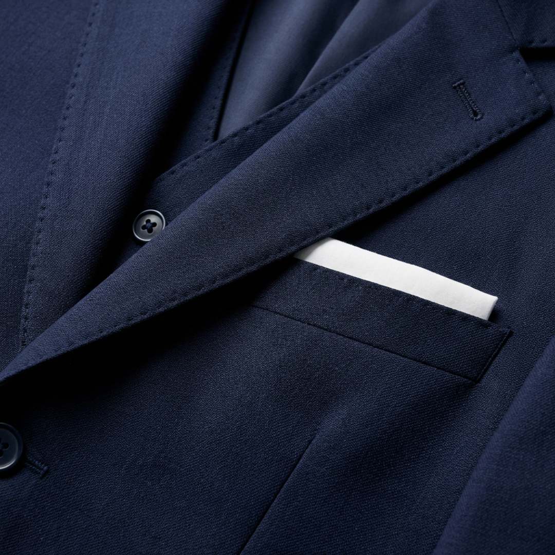 Traje Hombre Tres Piezas Solapa de Muesca Chaleco