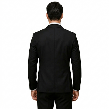 Traje Hombre Tres Piezas Solapa de Muesca Chaleco