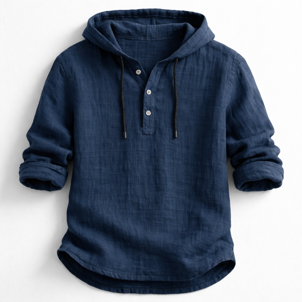 Camisa Hombre de Lino Corte Clásico