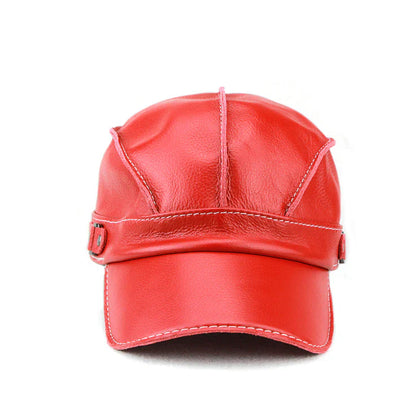 Gorra Hombre de Cuero Ajuste Clasico