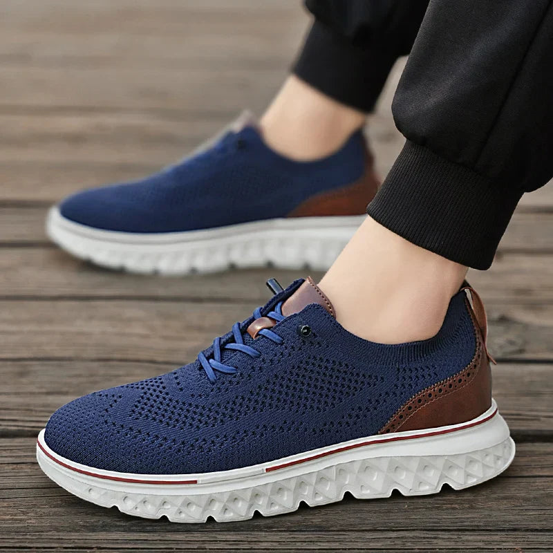 Zapatillas Deportivas Unisex de Malla Transpirable con Cordones