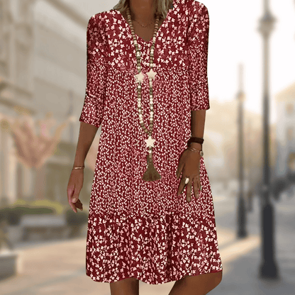 Vestido Mujer Elegante Comodo Ajuste Clasico