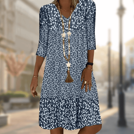 Vestido Mujer Elegante Comodo Ajuste Clasico - Mavetta