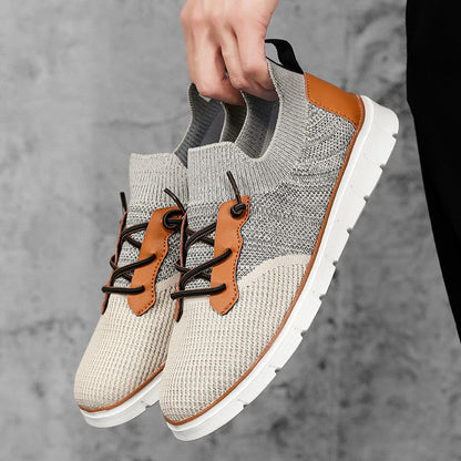 Zapatillas deportivas hombre malla transpirable suela goma cordones - Mavetta