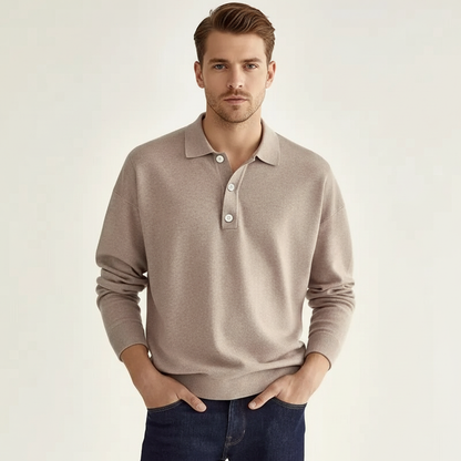 Polo Hombre Algodón Cuello Clásico Puños Acanalados Casual - Mavetta