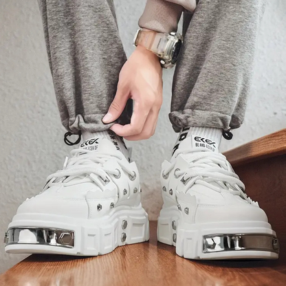 Zapatillas Hombre Chunky con Plataforma Diseño Moderno