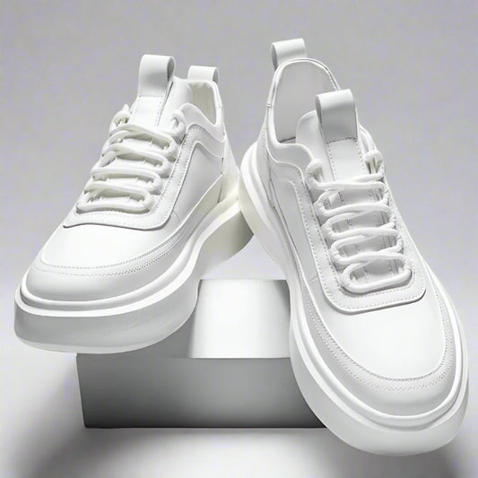 Zapatillas Hombre Minimalistas Suela Elevada Comodas - Mavetta