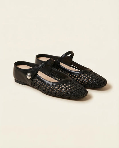 Sandalias Mujer Trenzadas Estilo Mary Jane