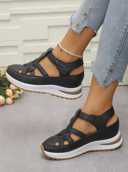 Sandalias Mujer de Cuña Comodas Ajuste Confortable