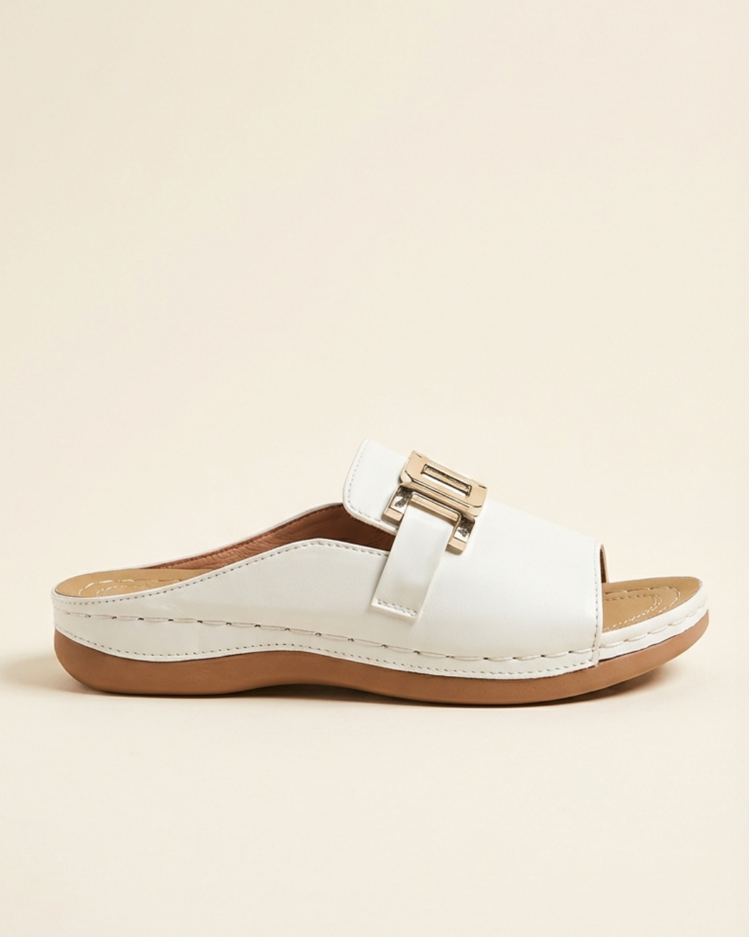 Sandalias Mujer con Tira Ancha Hebilla Ajustable - Mavetta