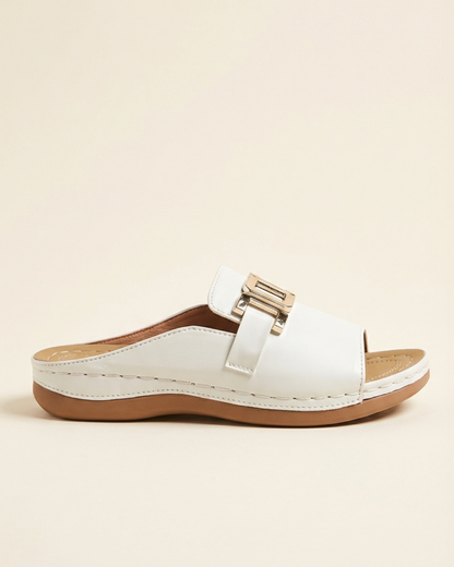 Sandalias Mujer con Tira Ancha Hebilla Ajustable - Mavetta