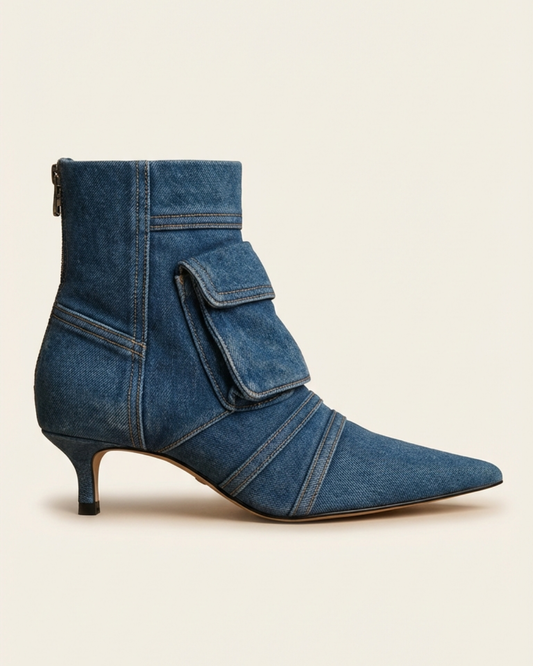 Botines Mujer de Tejano Estilo Cargo - Mavetta