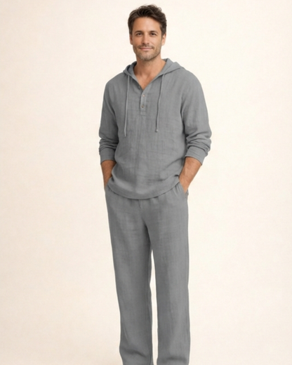 Conjunto Hombre Sudadera con Capucha y Pantalón Holgado - Mavetta