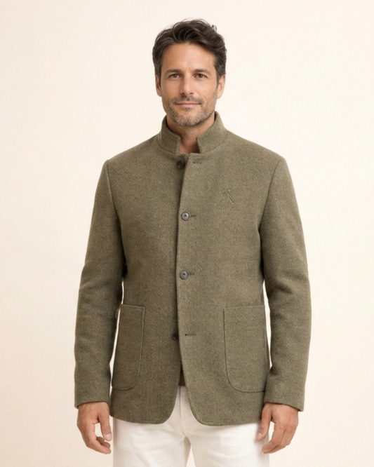 Chaqueta Hombre Acolchada Cuello Alto - Mavetta