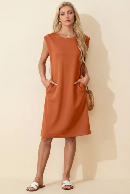 Vestido midi Mujer antiarrugas ajuste cómodo - Mavetta