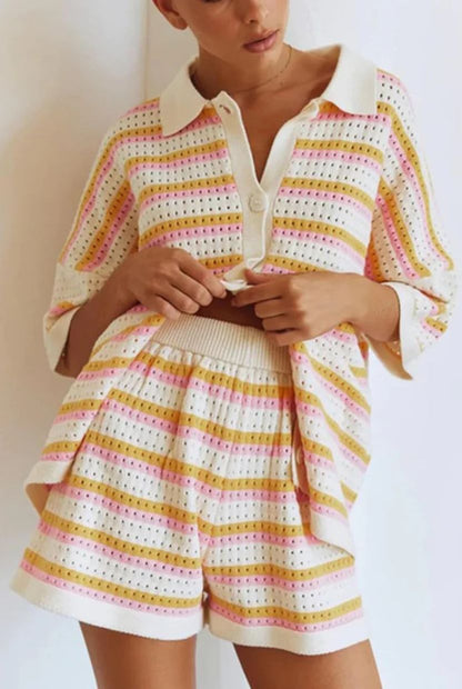 Conjunto Mujer Dos Piezas Comodo Casual