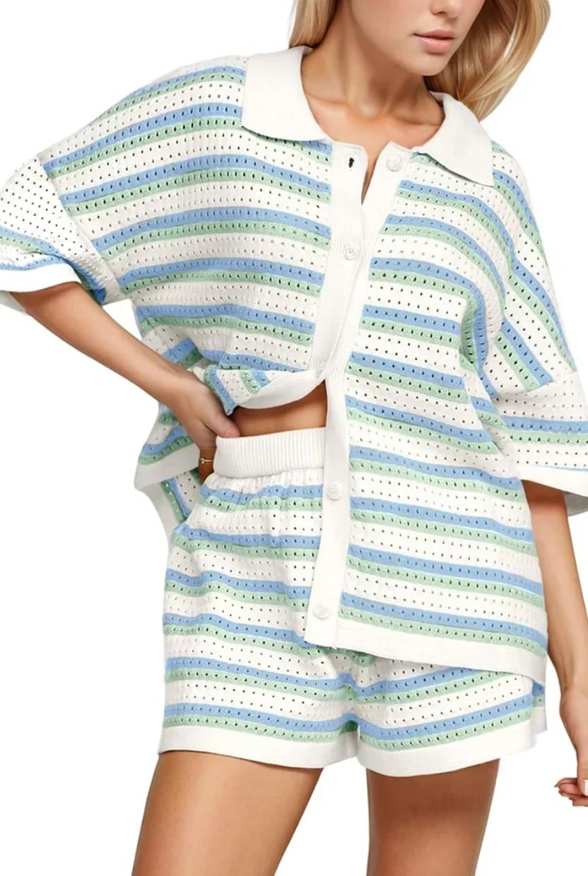 Conjunto Mujer Dos Piezas Comodo Casual