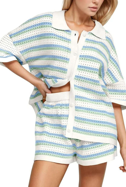 Conjunto Mujer Dos Piezas Comodo Casual