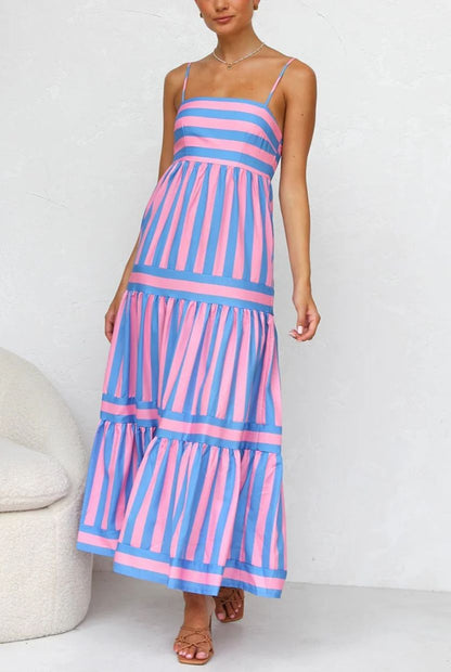 Vestido Tirantes Mujer Ajuste Recto
