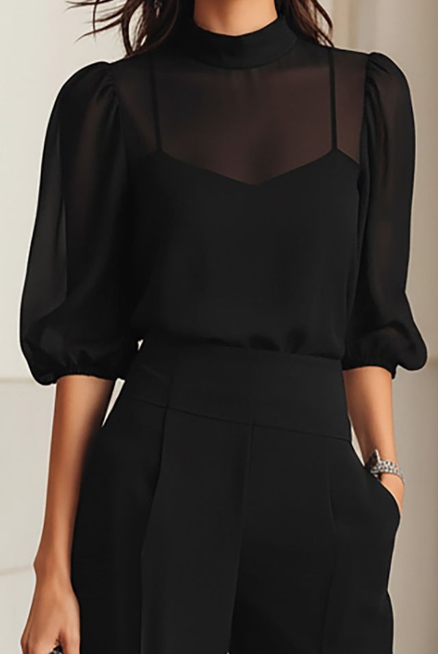 Conjunto Mujer Elegante Ajuste Clásico