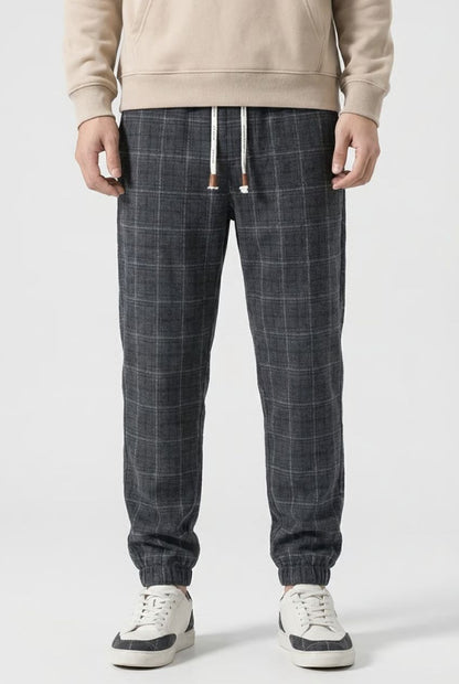 Pantalones Hombre de Algodón Cómodos Ajuste Regular