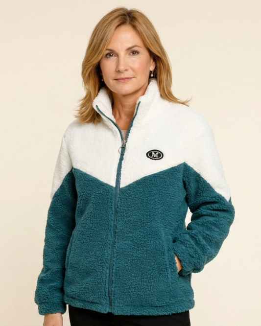 Chaqueta polar mujer de invierno cálida y cómoda - Mavetta