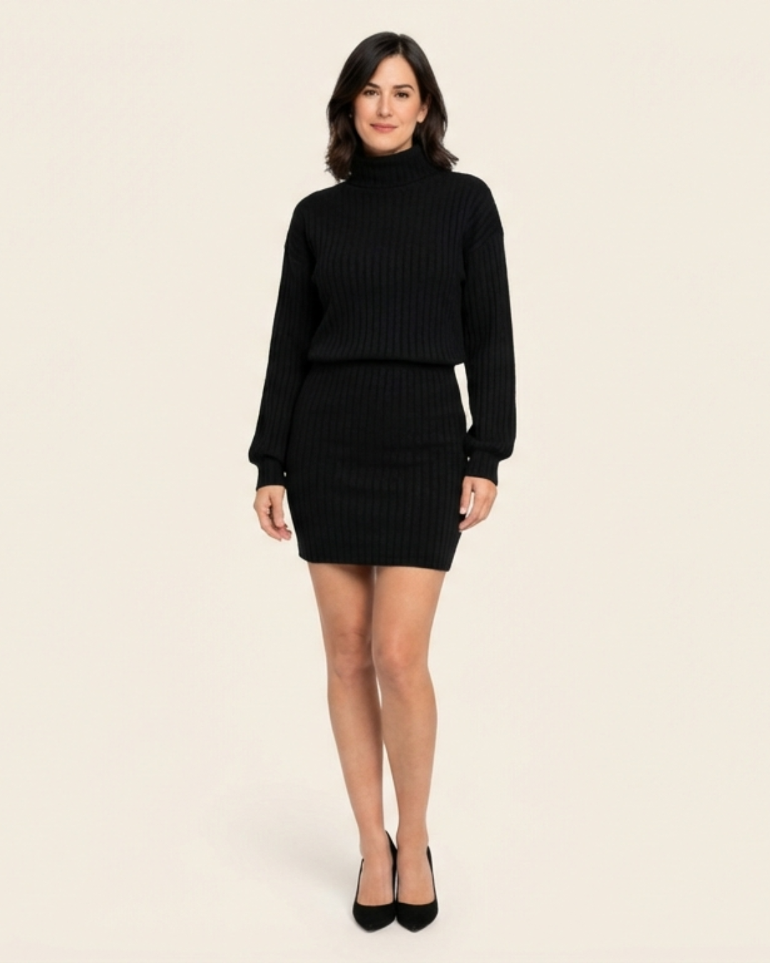 Vestido ajustado mujer suave atemporal - Mavetta