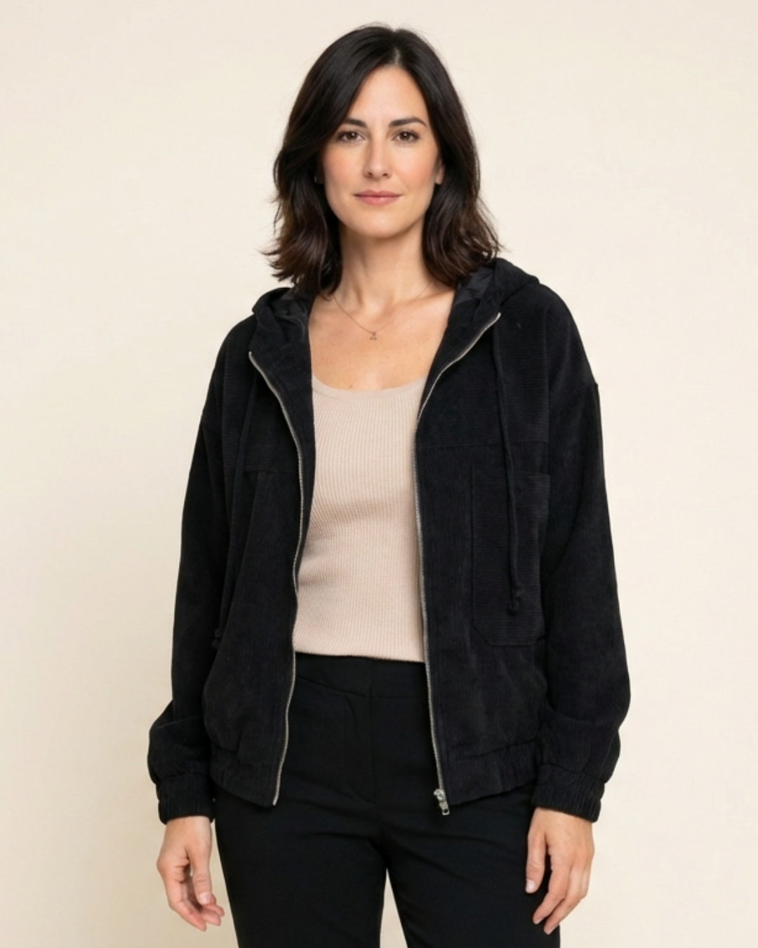 Chaqueta ligera mujer corte entallado - Mavetta