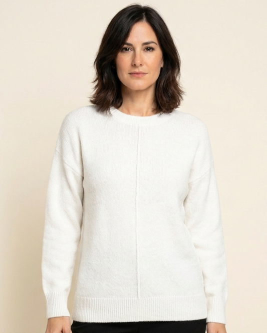 Jersey Mujer Básico Punto Suave Ajuste Casual - Mavetta